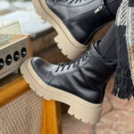 Черевики чорні шкіряні