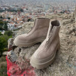 Черевики замшеві бежеві