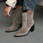 Ковбойки замшеві сірі