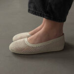 Балетки молочні