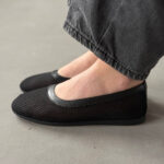 Балетки чорні